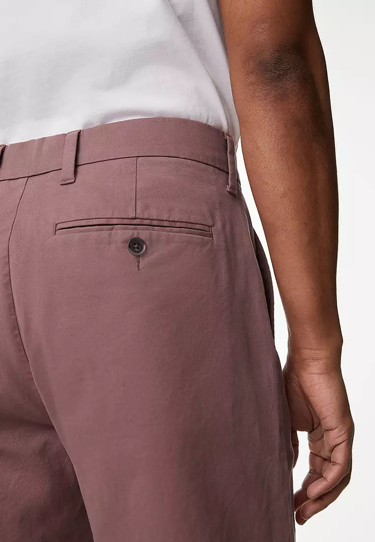 Regular Fit Stretch Chinos