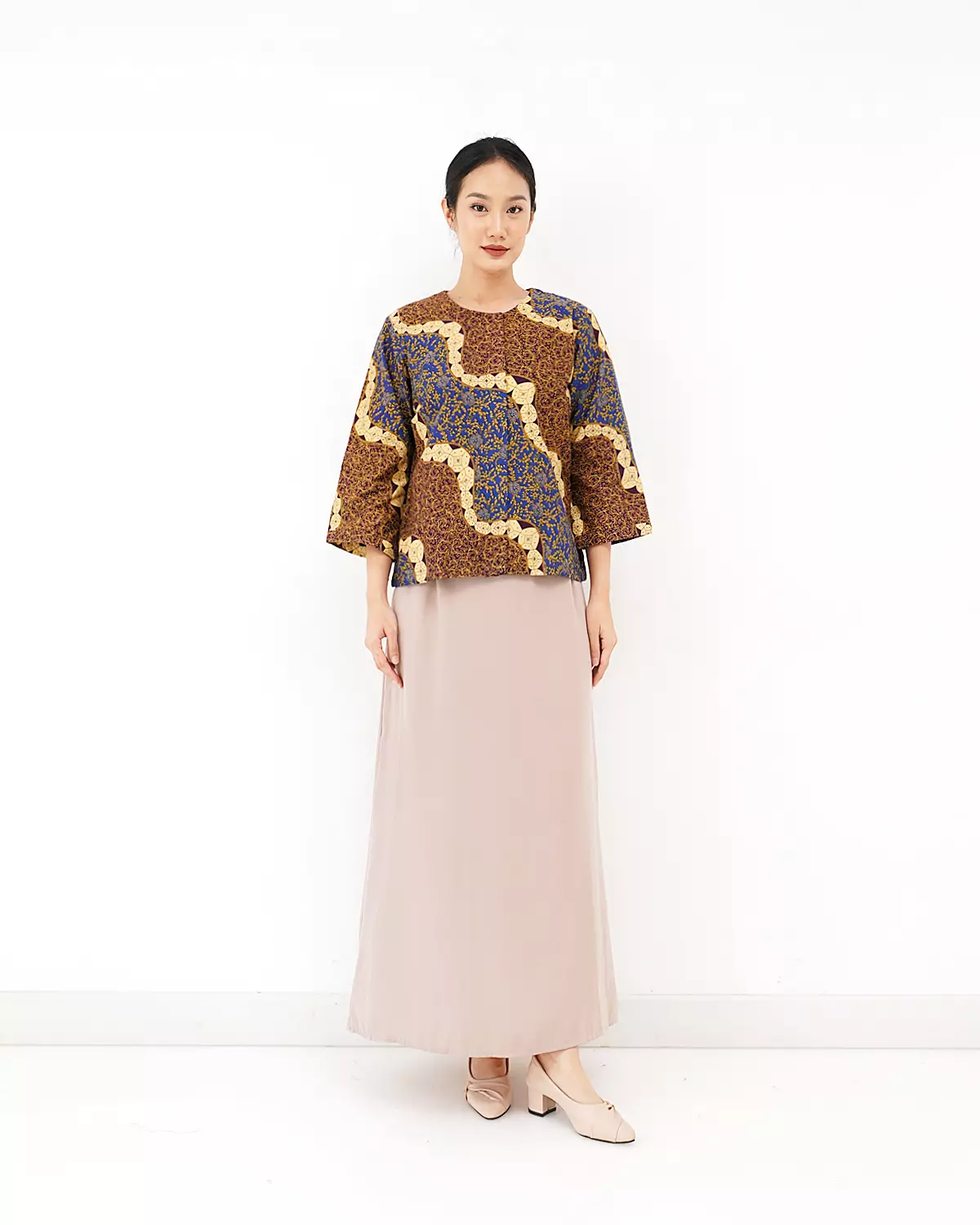 Blouse Tunik Batik Motif Lenko Picis
