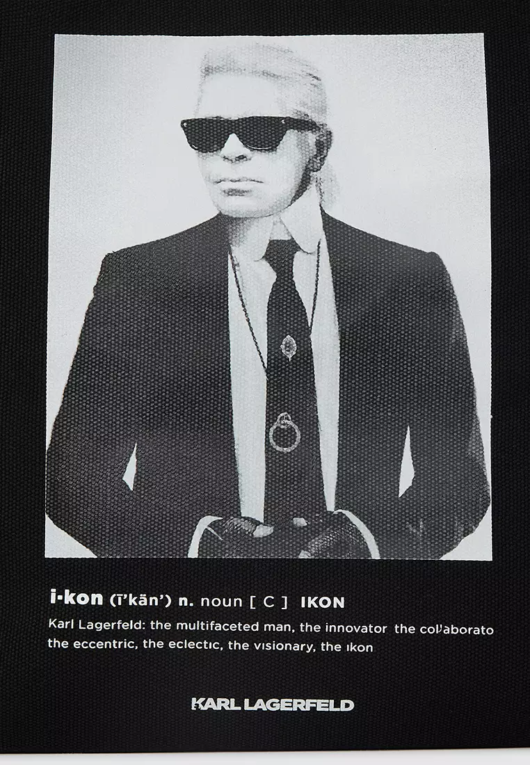 K/Essential Karl Artwork Tote Bag