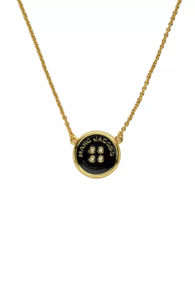 【関税&送料込】Marc Jacobs Button Pendant Necklace Marc Jacobs 