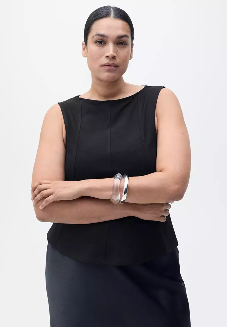 A-Line Boat Neck Top