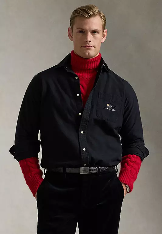 Classic Fit Polo Bear Oxford Shirt