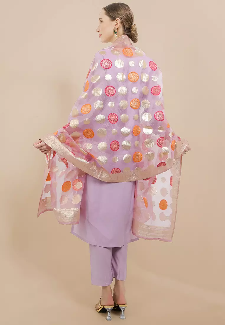 Chanira Festive Hiba Tunic Set - Purple