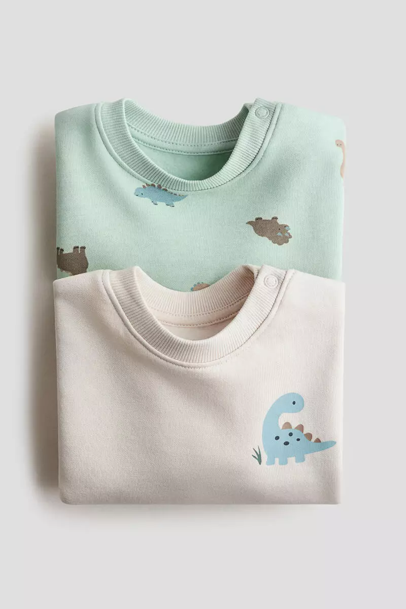 2-pack printed sweatshirts