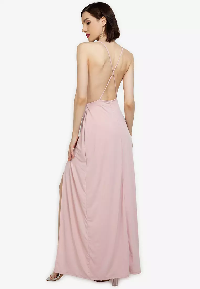 Cowl Neck Maxi Dress