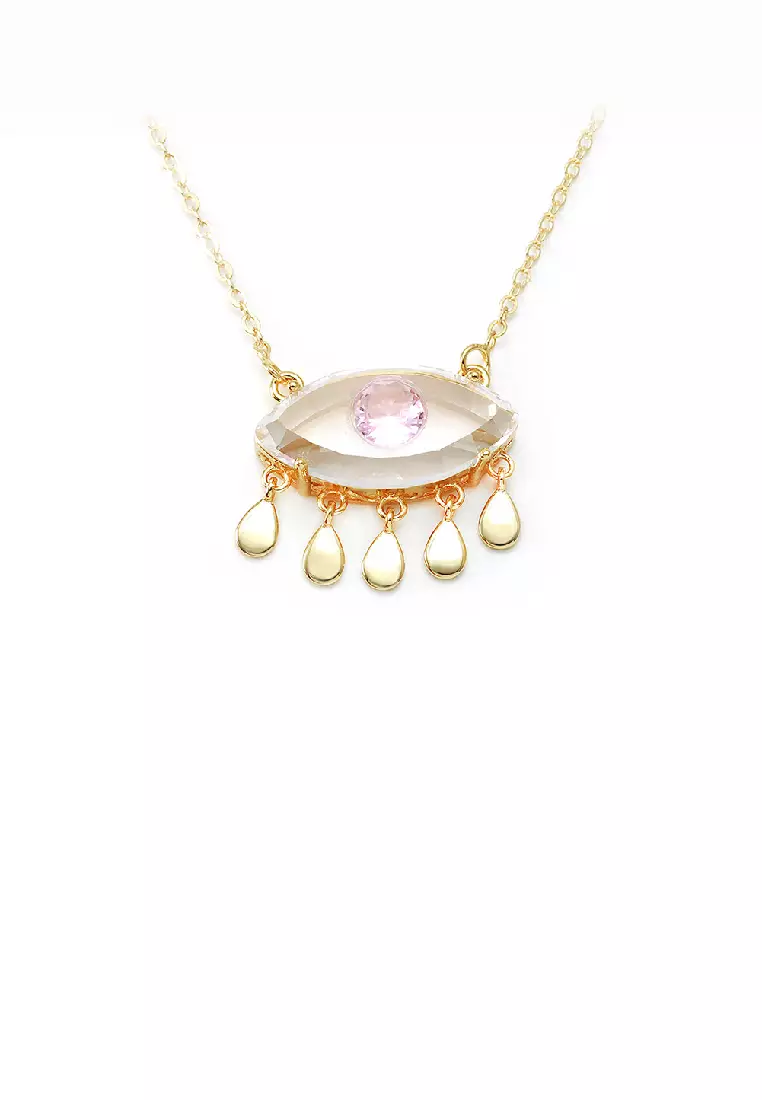 Gold discount devil pendant