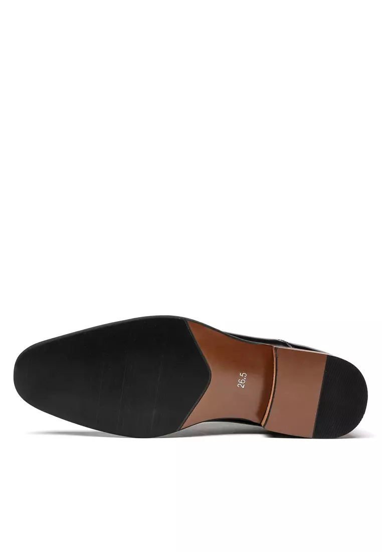 Leather Cap Toe Business Shoes KB888-1