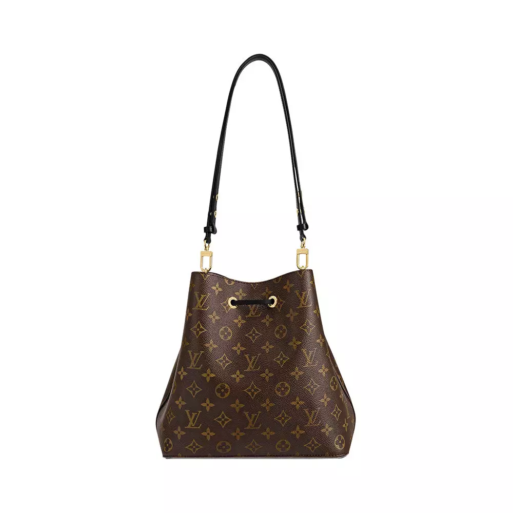 NéoNoé MM Monogram Bucket Bag Black