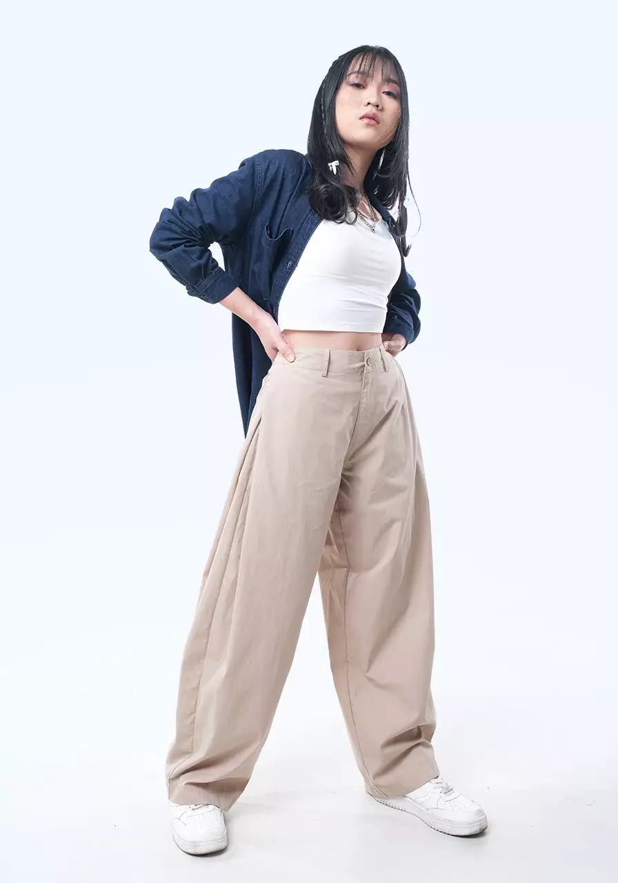 Celana Panjang Wanita Kalla Khaki