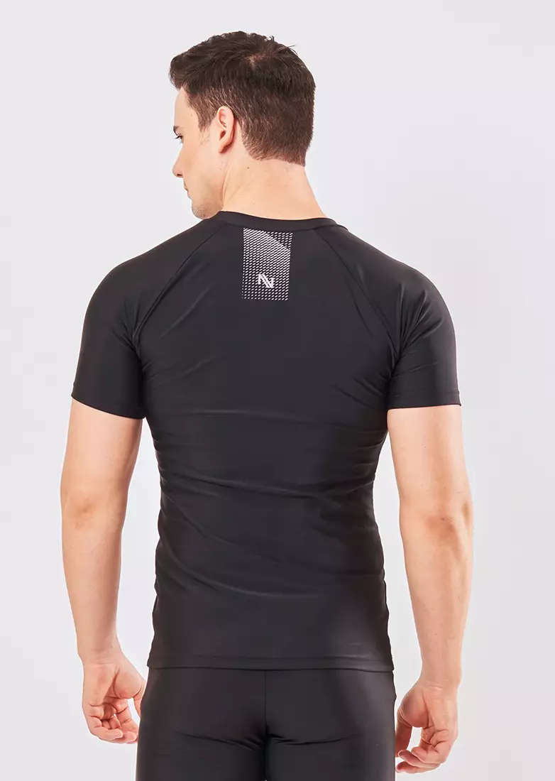 Neowave Deon Short Sleeve Rashguard - Black