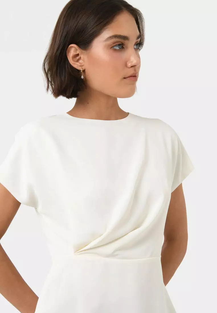 Bonnie Gathered Peplum Top