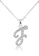 SO SEOUL silver My Personalised Initial Letter Necklace - J 9E486ACDA22FAEGS_1