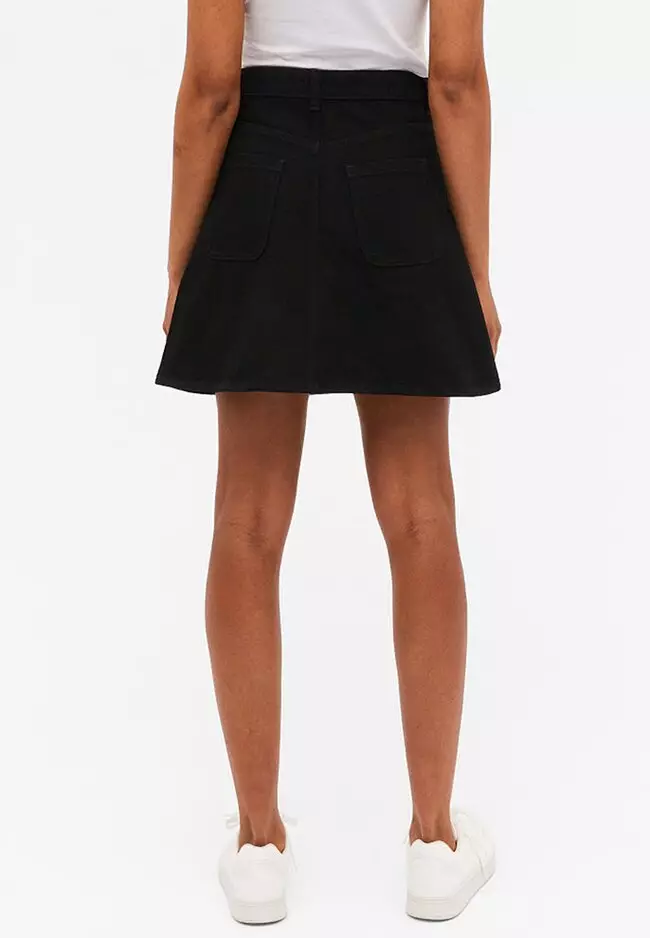 Monki a shop line mini skirt