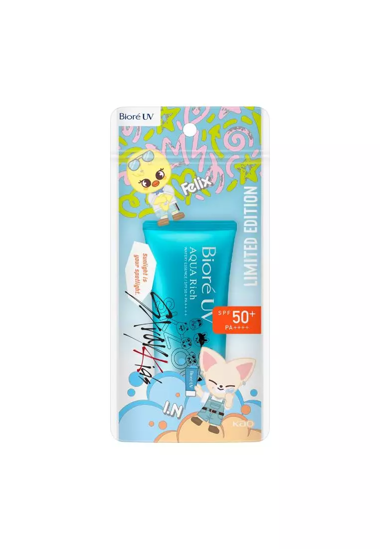 BIORE SPF50+PA++++ UV Aqua Rich Watery Essence - SKZOO Limited Edition (50g)