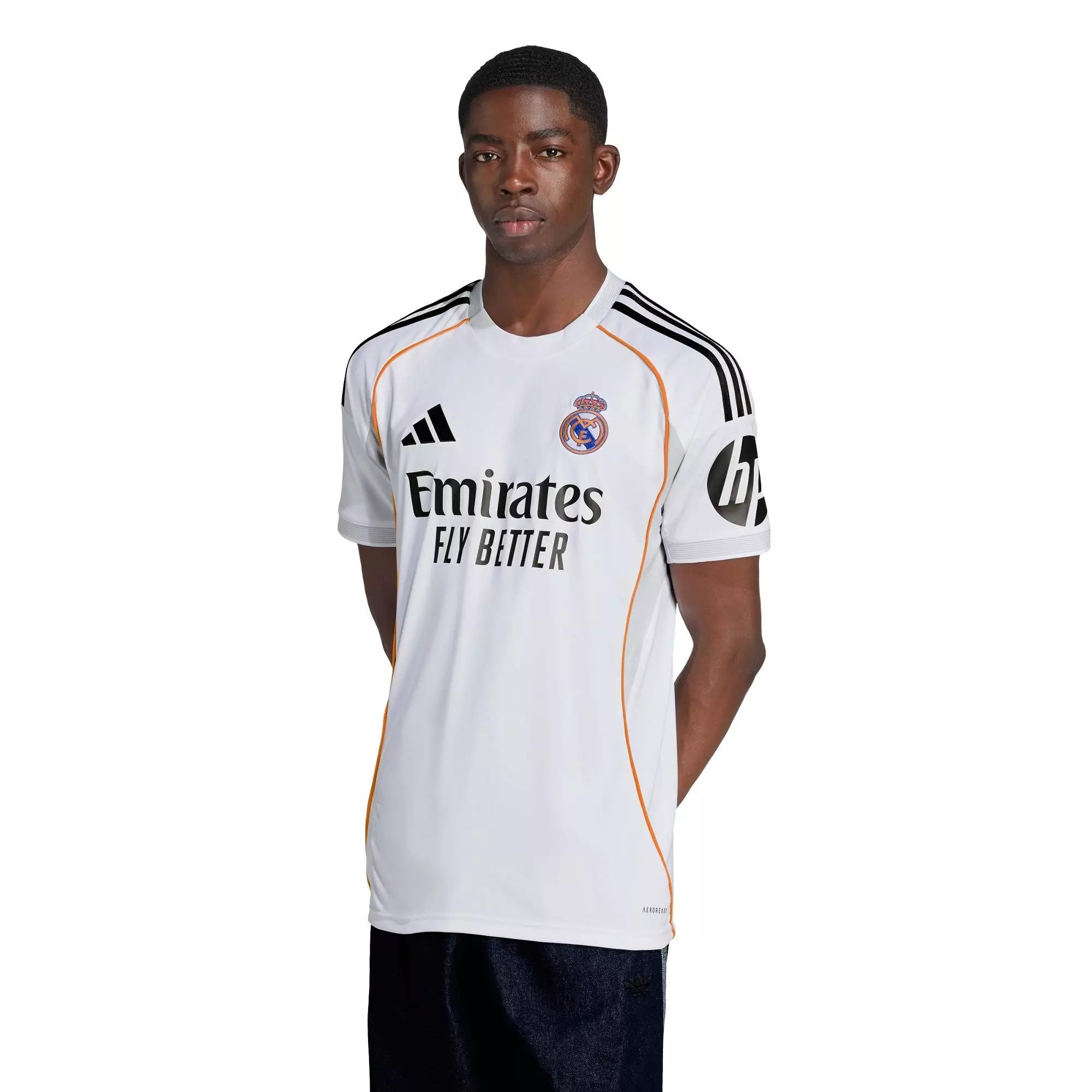 Football Real Madrid 25/26 Home Jersey Men White JJ1931