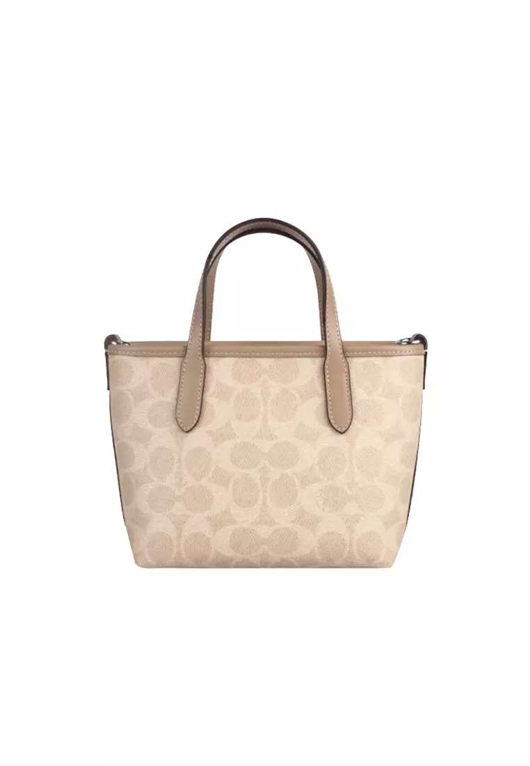 City Mini Tote Bag In Signature Canvas CW032