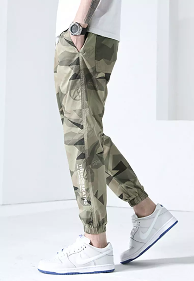Nike sportswear nsw men's woven camo joggers clearance