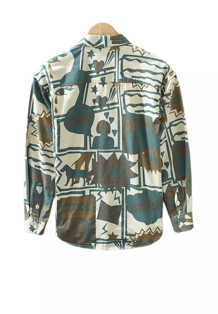 Trend Printed Casual Shirt WM7218