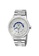 Gevril silver GV2 Men's Giromondo 42301B Swiss Quartz Silver Dial Stainless Steel Date Watch 9AD38AC6928382GS_1