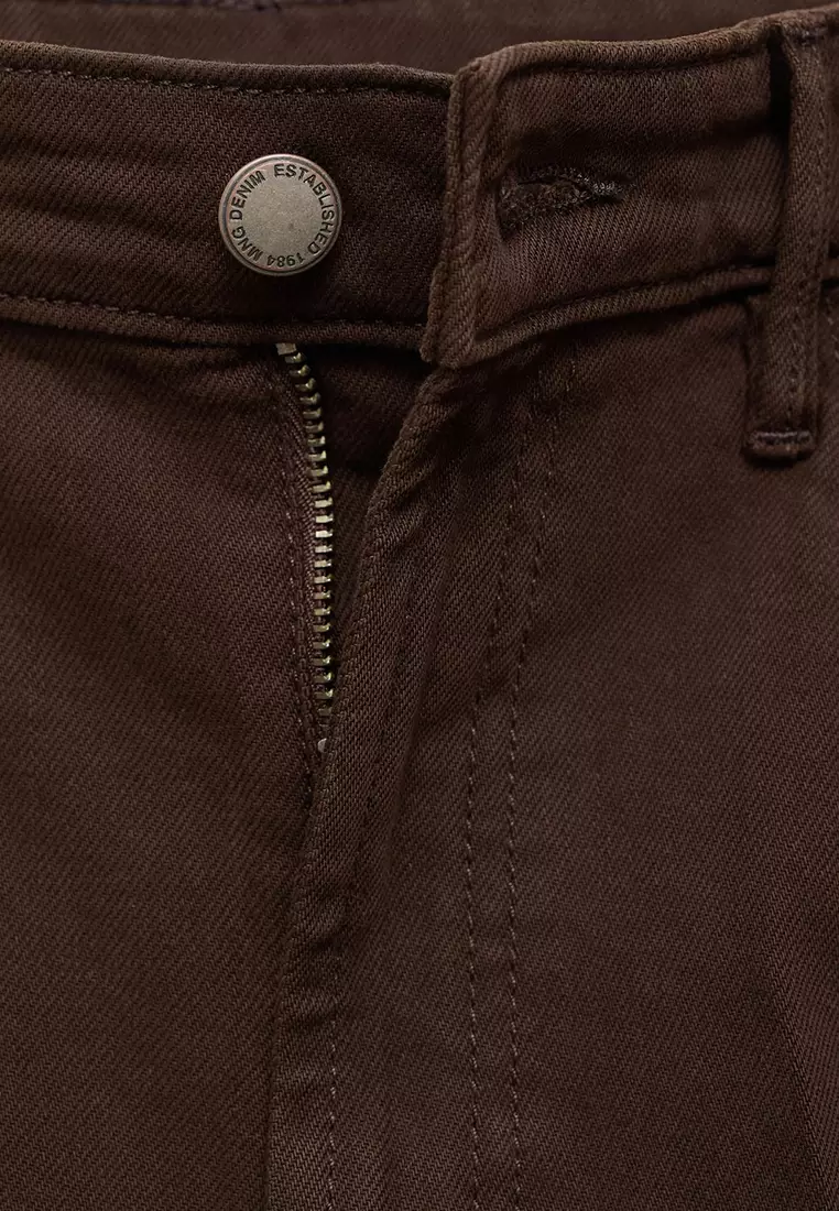 High-Waisted Wide-Leg Jeans