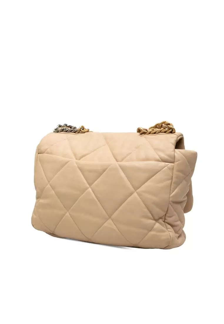 Pre-Loved Chanel Maxi Lambskin 19 Flap