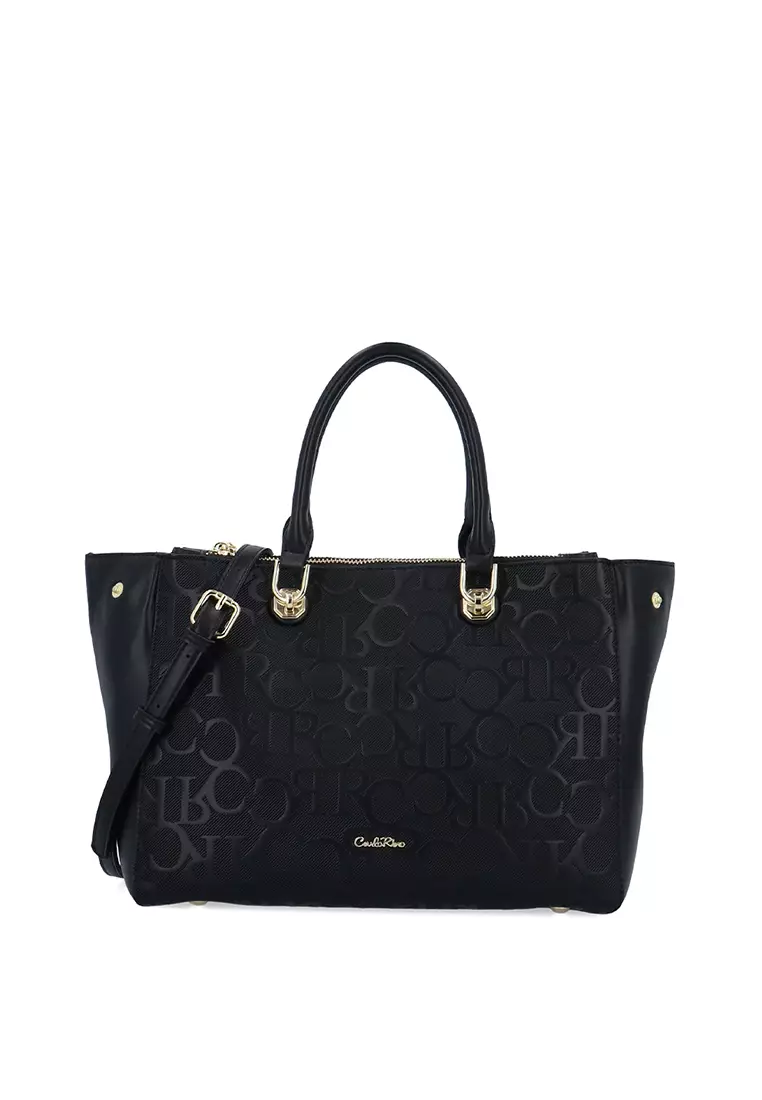 CR Isla Top Handle Bag - Black