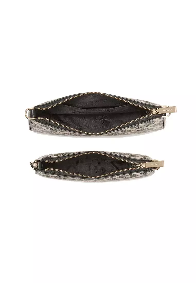 Signature Spade Flower Small Crossbody Black Multi KI372