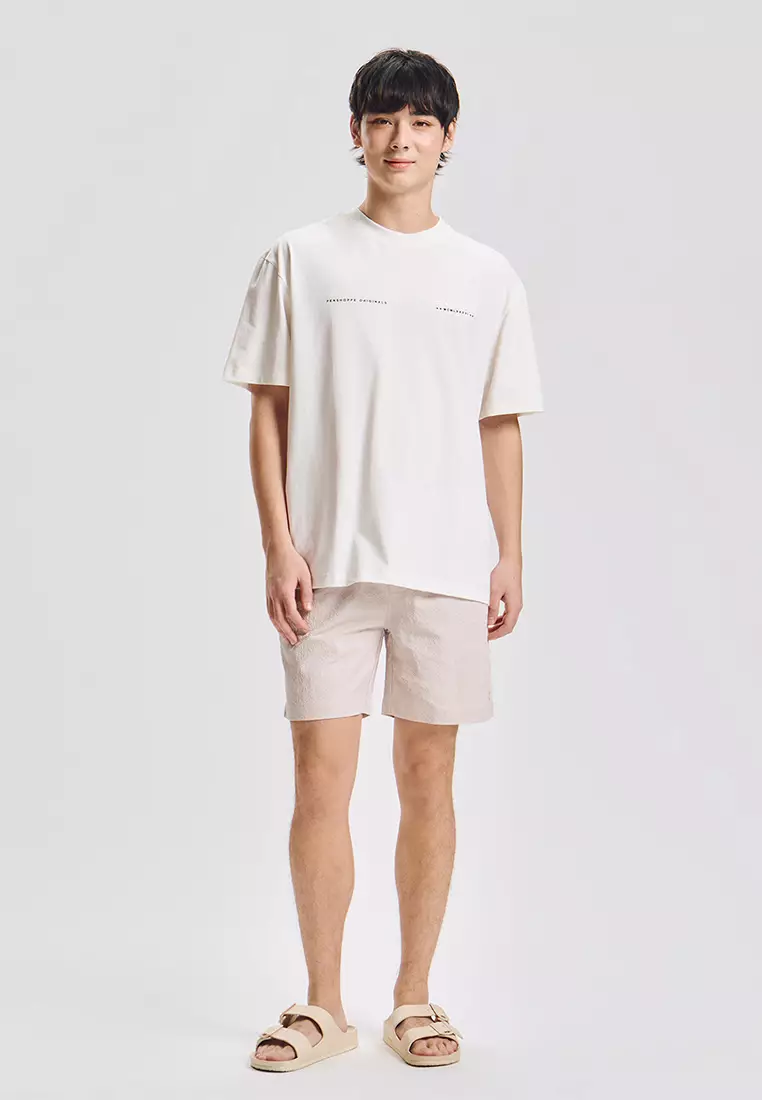Modern Fit Swim Seersucker Shorts