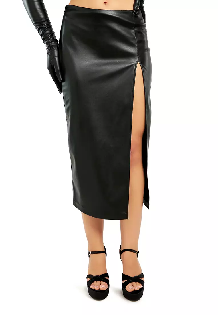 Black skirt zalora outlet