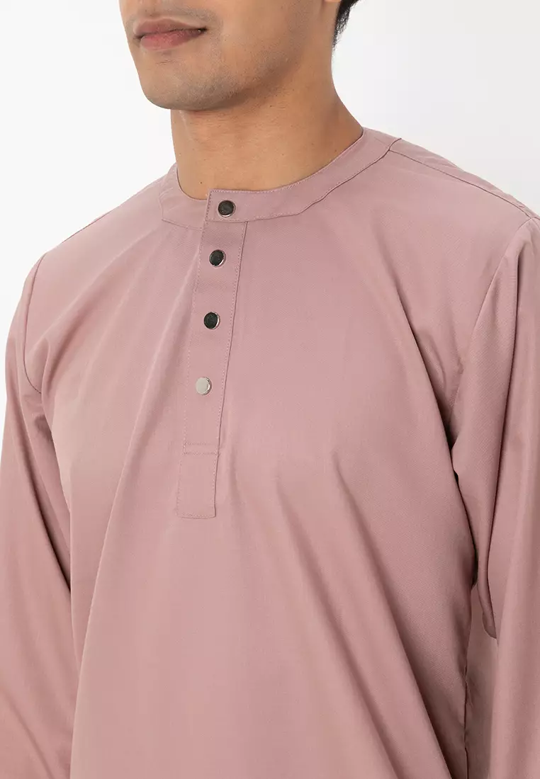 JASPAR 鈕扣領現代Baju Melayu套裝