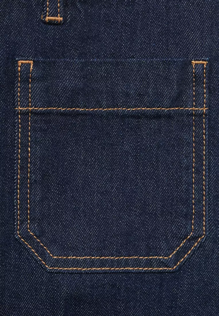 Wide Leg Jeans With Pockets