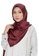 KASHKHA red Satin basic shawl-WINE 8BCD2AA1C56456GS_3