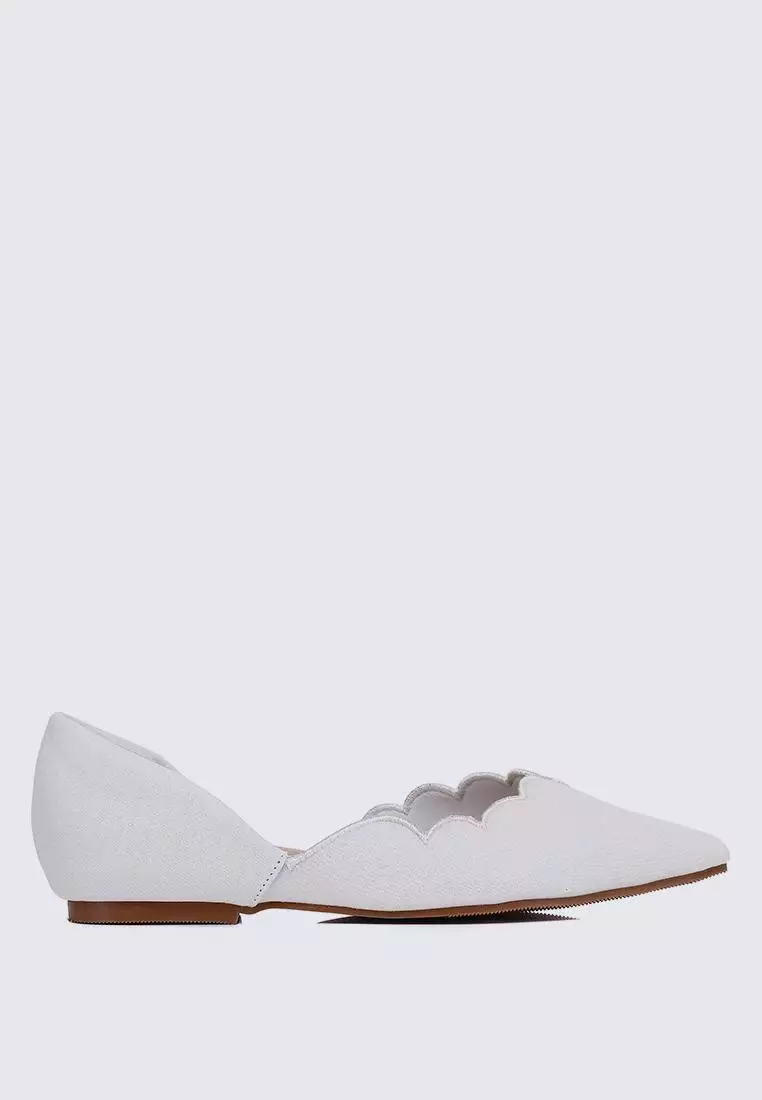 Discount on My Ballerine  shoes - SKU: My Ballerine Wanisha Comfy Ballerina In Ivory