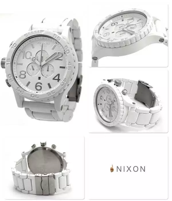 51-30 CHRONO ALL WHITE / SILVER