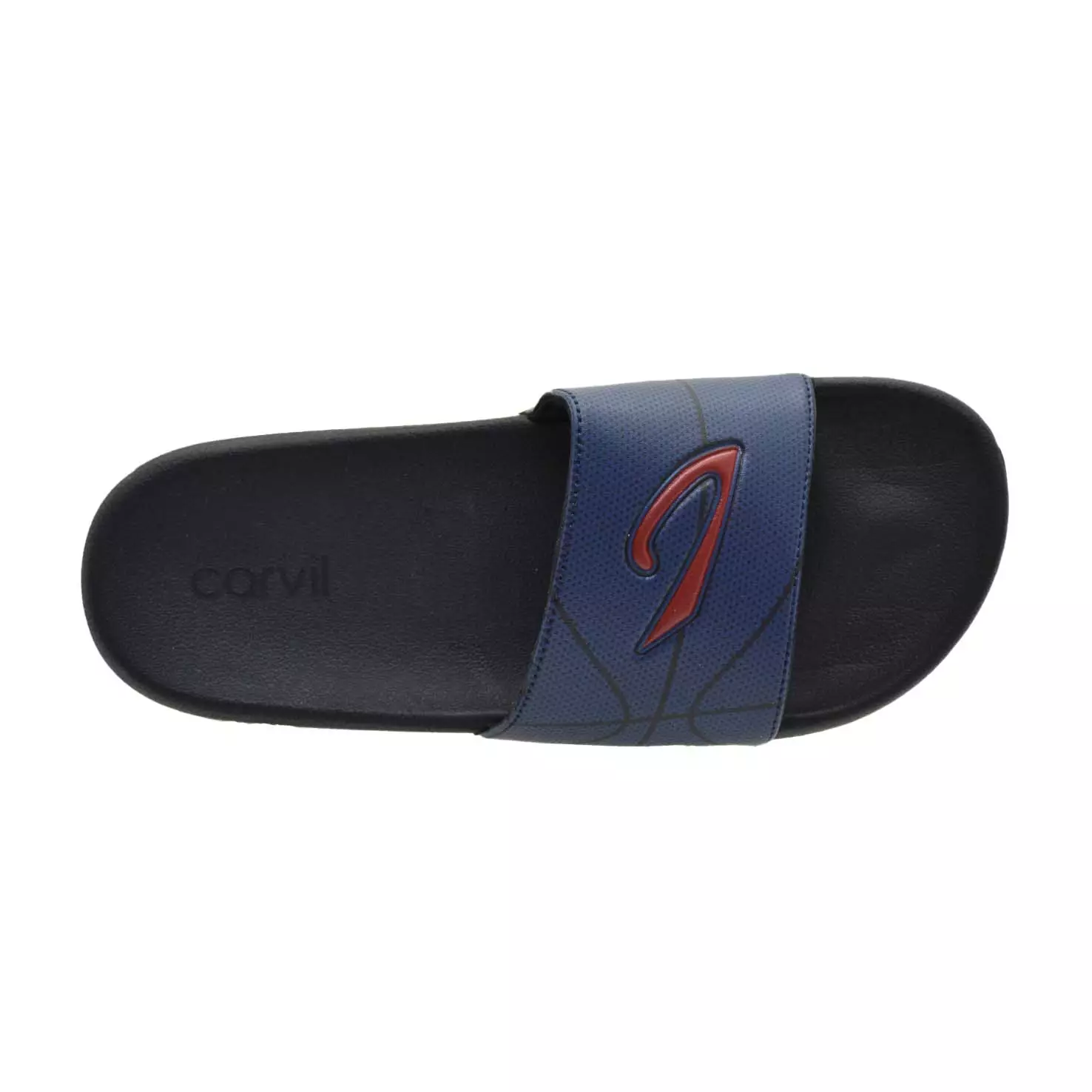 Carvil Sandal Slider Anak Sevilla-SK Black/ Navy