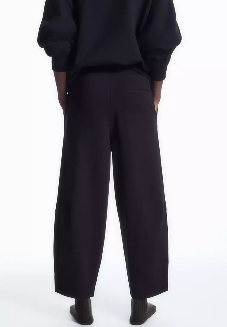 Wide leg jersey online joggers