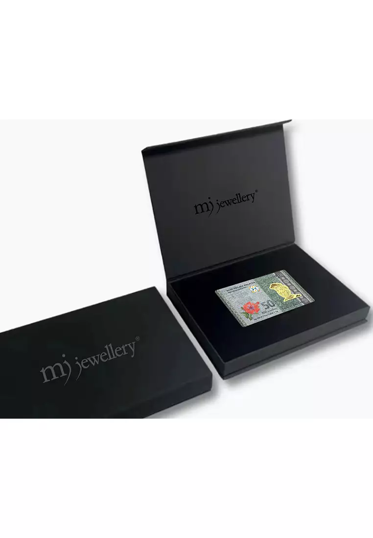 5G系列 999.9/24K足金 令吉系列卡片 (1克)