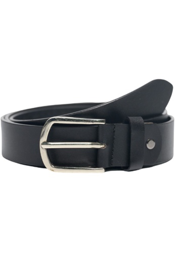 Oxhide black Casual Leather Belt Men - Full Grain Leather Belt Black BLC22 Oxhide 42B7EACDD92777GS_1
