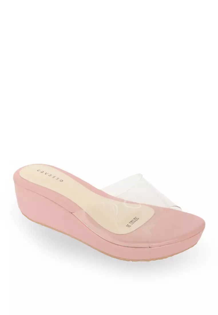 Cavasso Sonya Wedges Pink