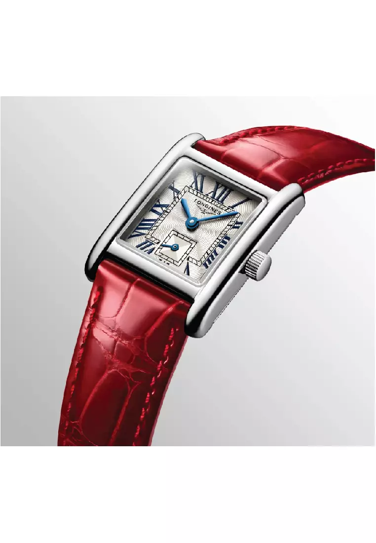Longines Mini Dolcevita Leather Strap Quartz Women Watch L52004715