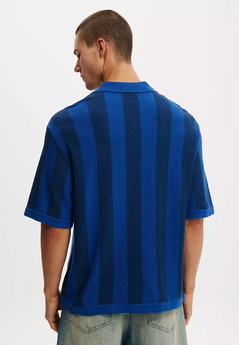Knitted Sports Polo Shirt