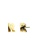 Bullion Gold 金色 BULLION GOLD Dainty Alphabet Letter Earring Gold Layered Steel Jewellery - R 223E0ACF09373EGS_1