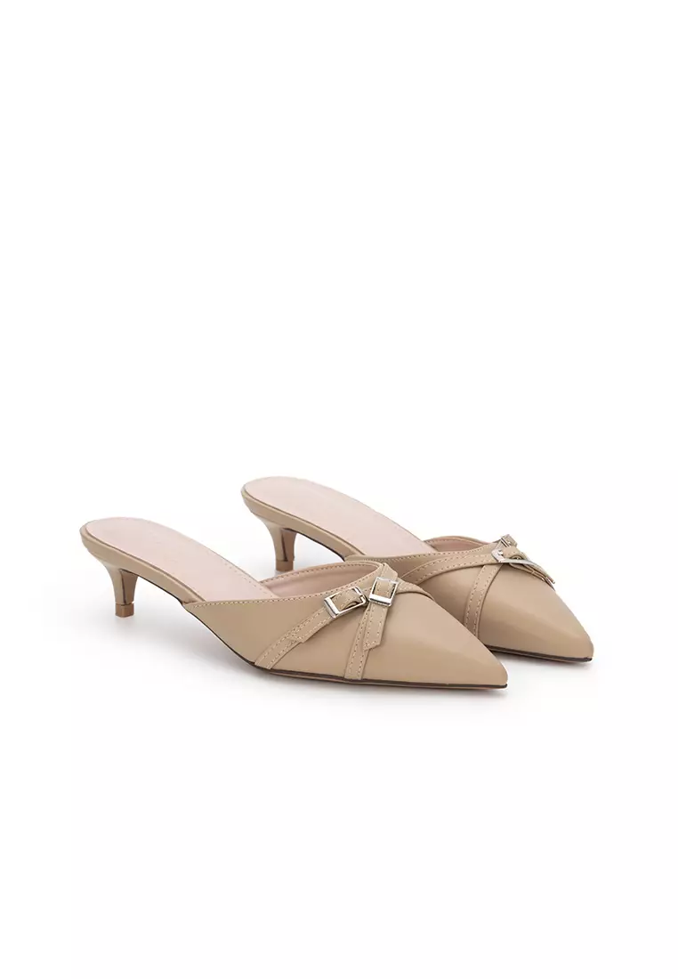 Nose POINTY TOE KITTEN HEEL MULE ZALORA
