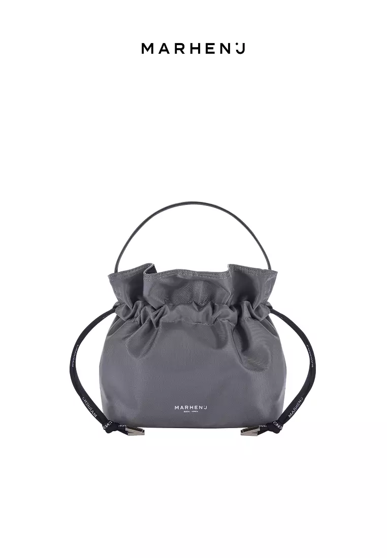 CHARRON + KONY SET Nylon Crossbody Bag Grey
