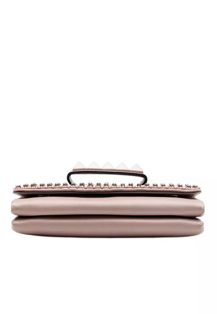Pre-Loved Valentino Nappa All Over Stud Va Va Voom Crossbody