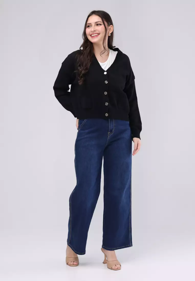 Knitted Long Sleeves Cardigan