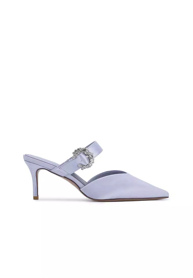 Buy nose EMBELLISHED BUCKLE HEEL MULE 2024 Online | ZALORA Philippines