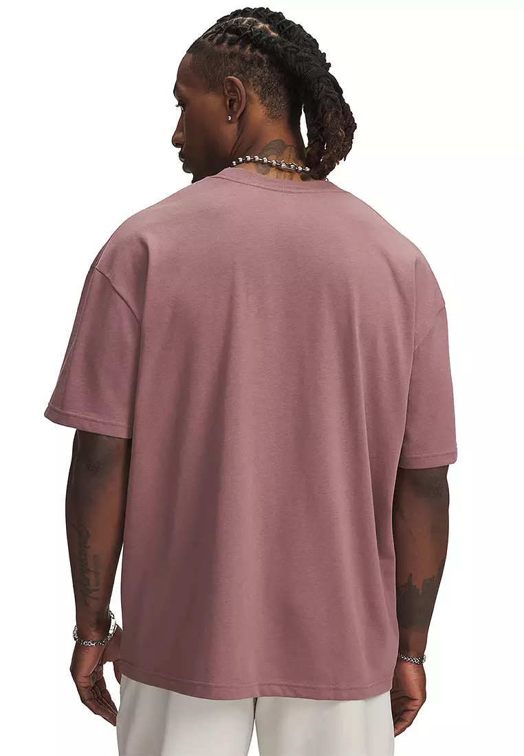 Heavyweight Oversized Branded Short Sleeve Tee