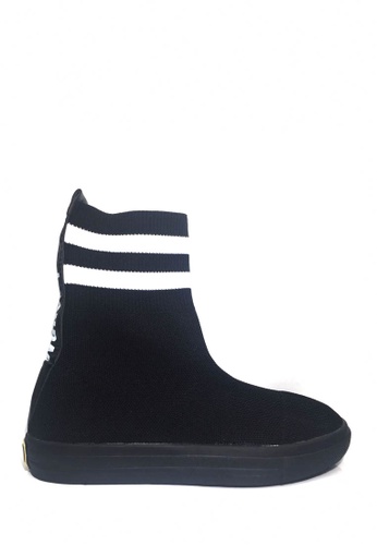 Twenty Eight Shoes black Stocking Sneaker Boots VB200 55808SHF7CCBFFGS_1