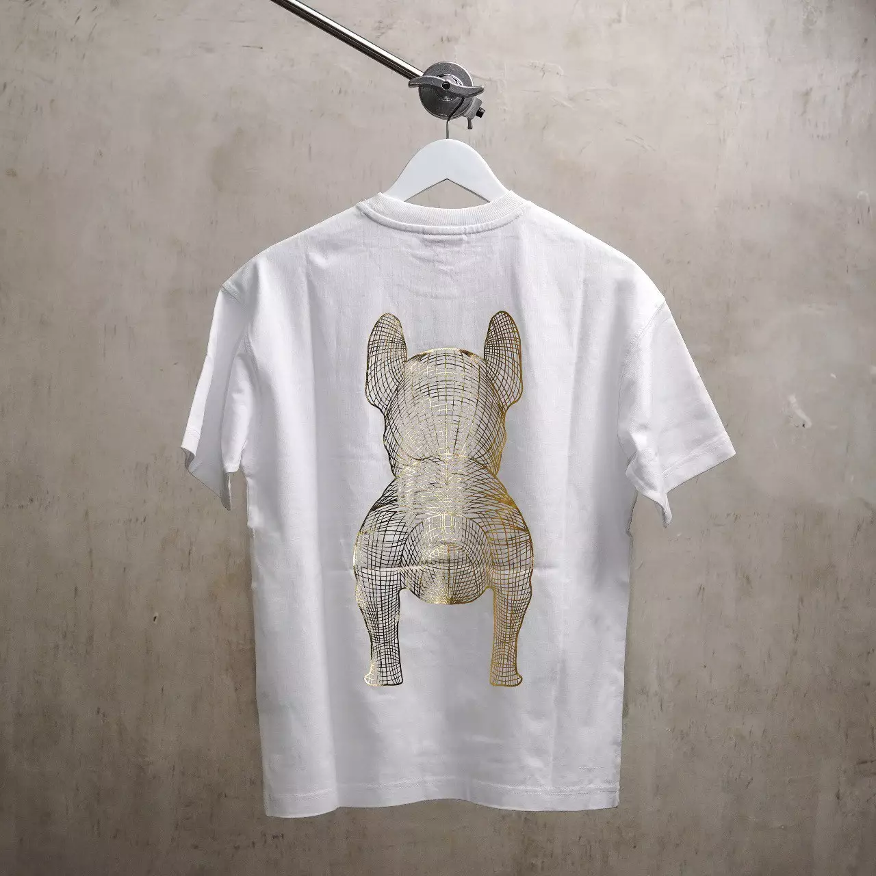 Kaos LIFE WORK RADOG GOLD WHITE TSHIRT 100% ORIGINAL